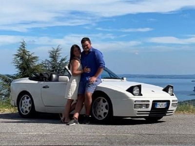 PORSCHE 944 S2 CABRIOLET -CLASSIC CAR RENTAL-HIRE LAKE GARDA -VERONA-MANTUA-BRESCIA